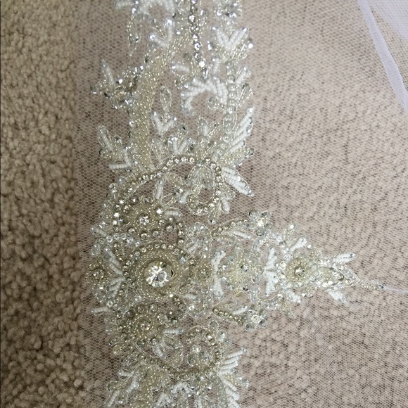 Cathedral length custom veil. - Picture 5 of 7